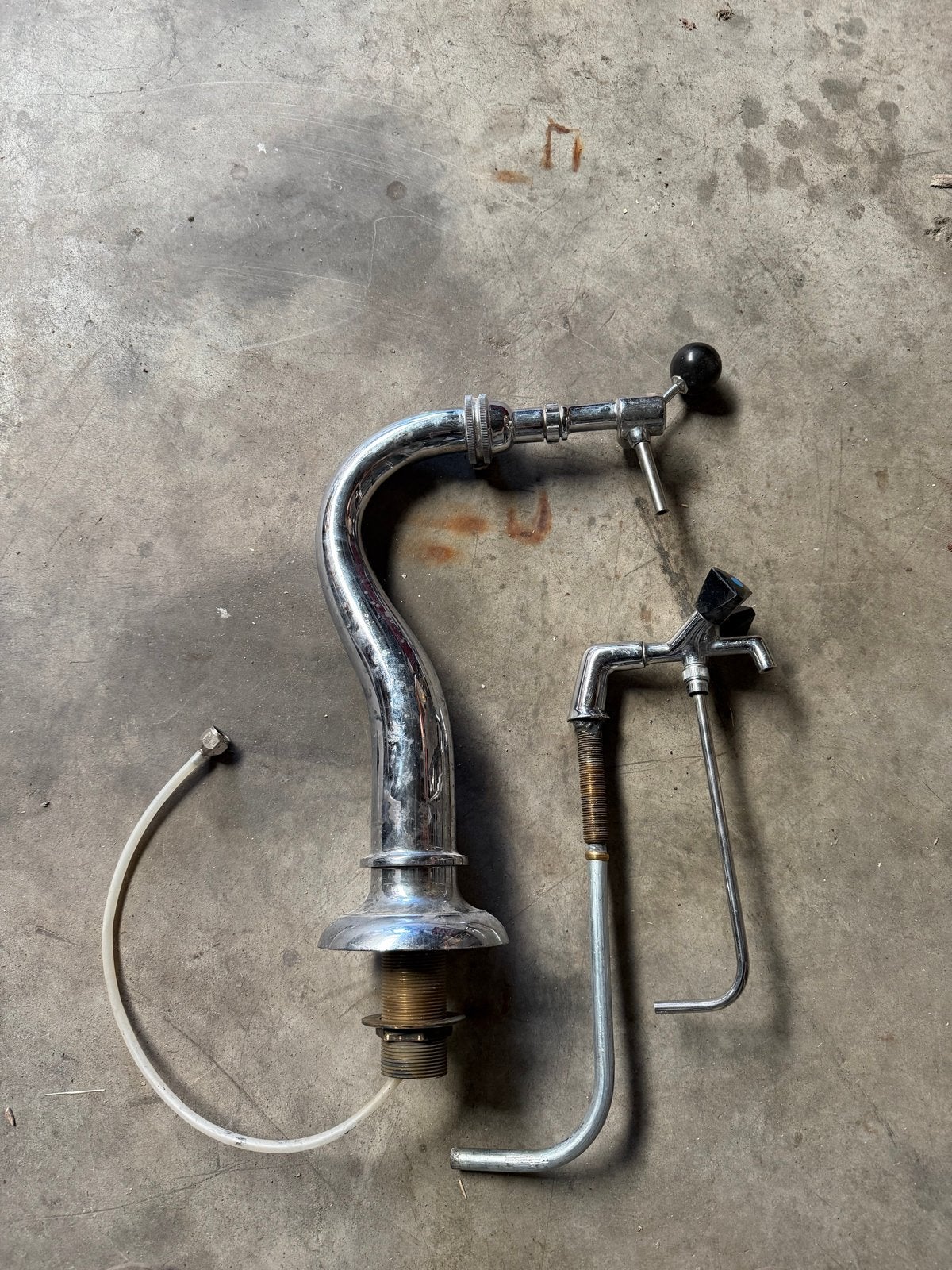 Biertap Geel Koper - Vintage Tapkraan, Witgoed en Apparatuur, Ophalen of Verzenden