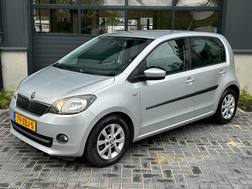 Skoda Citigo 1.0 Greentech Tour | Airco | 5 deurs | Navi | I, Auto's, Skoda, Voorwielaandrijving, Euro 5, Stof, Gebruikt