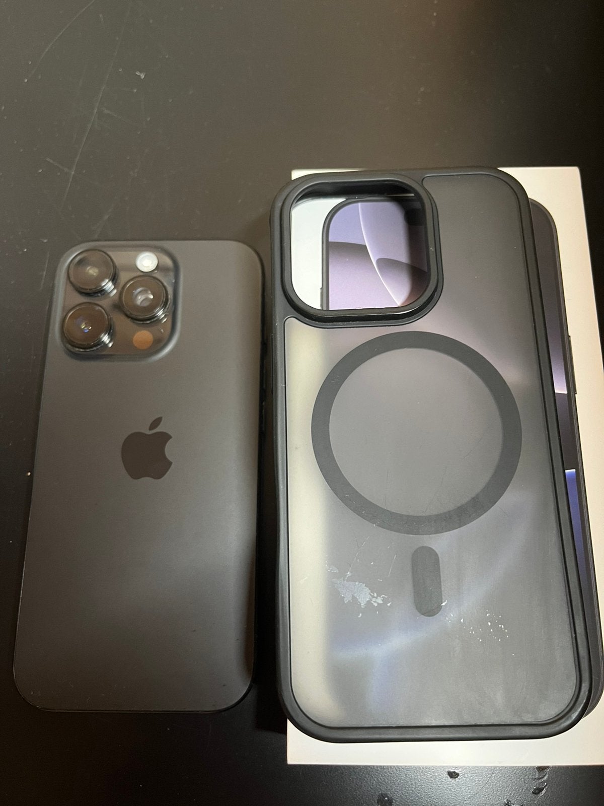 Nette iphone 16 pro 256gb batterij 100%, Telecommunicatie, Zwart, Zo goed als nieuw, Zonder simlock, Ophalen