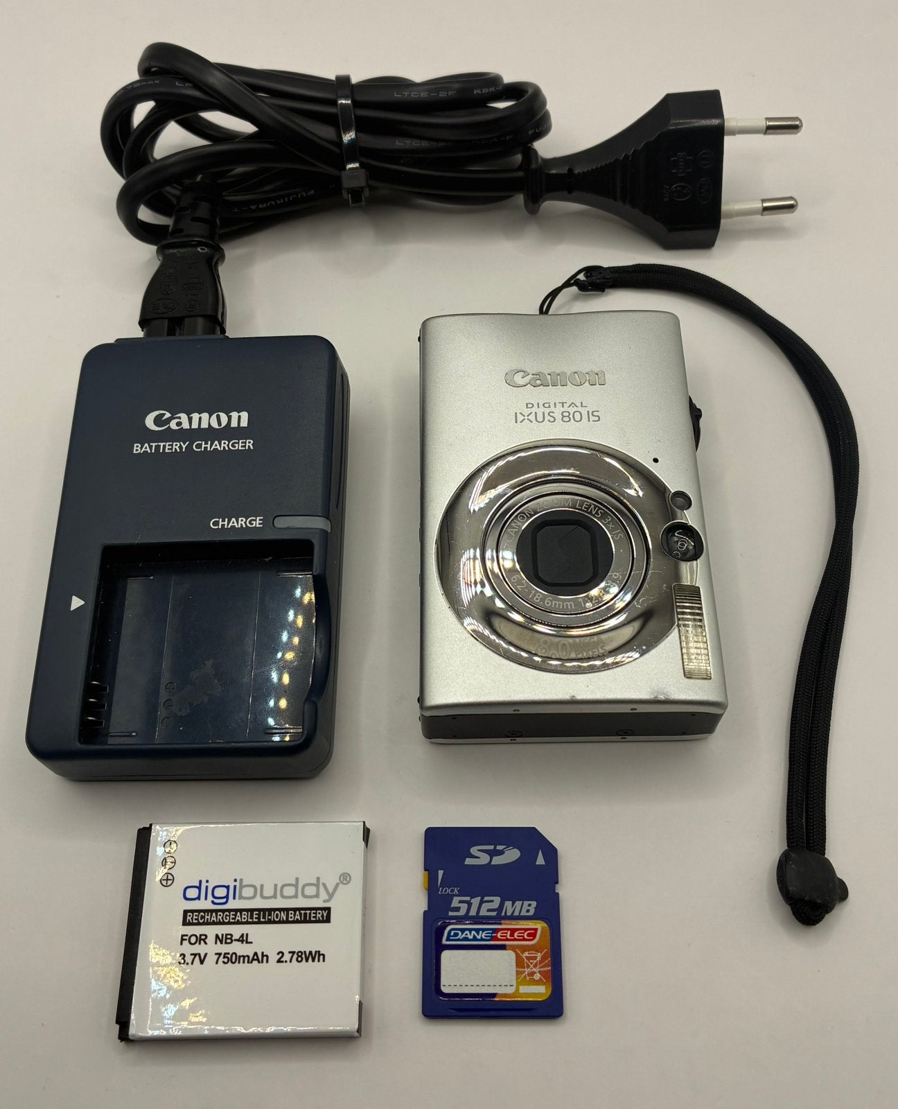 Canon IXUS 80 IS - compact camera, Audio, Tv en Foto, Fotocamera's Digitaal, Ophalen of Verzenden, Zo goed als nieuw, Canon