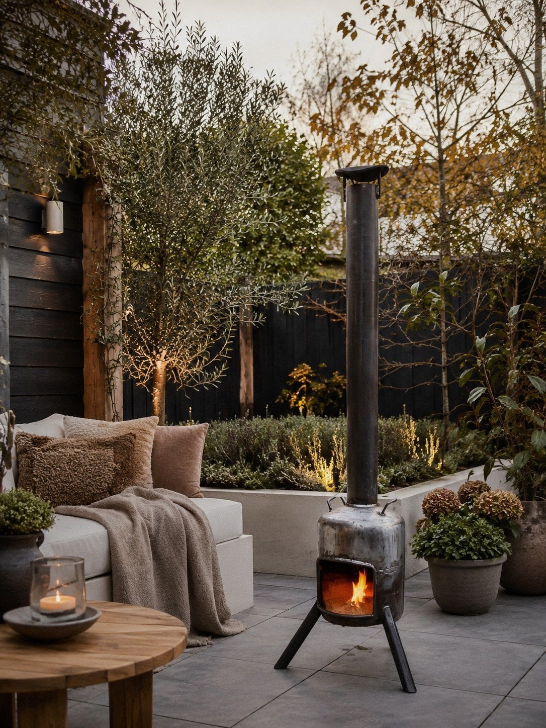 Handgemaakte Terraskachel - Tiny Basterd, Tuin en Terras, Tuinhaarden, Nieuw, Ophalen