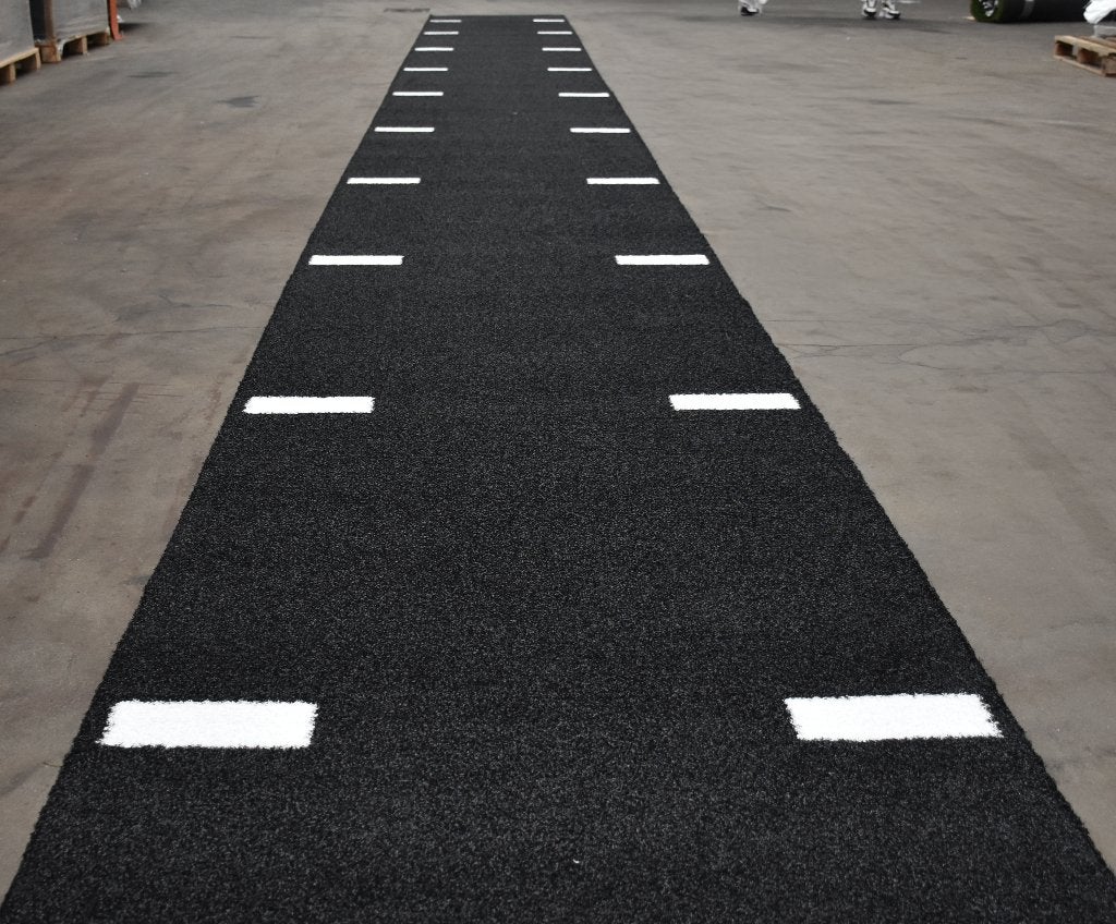 Sprinttrack 1x10 meter - zwart - Incl. verzending, Verzenden, Nieuw, Benen, Overige typen