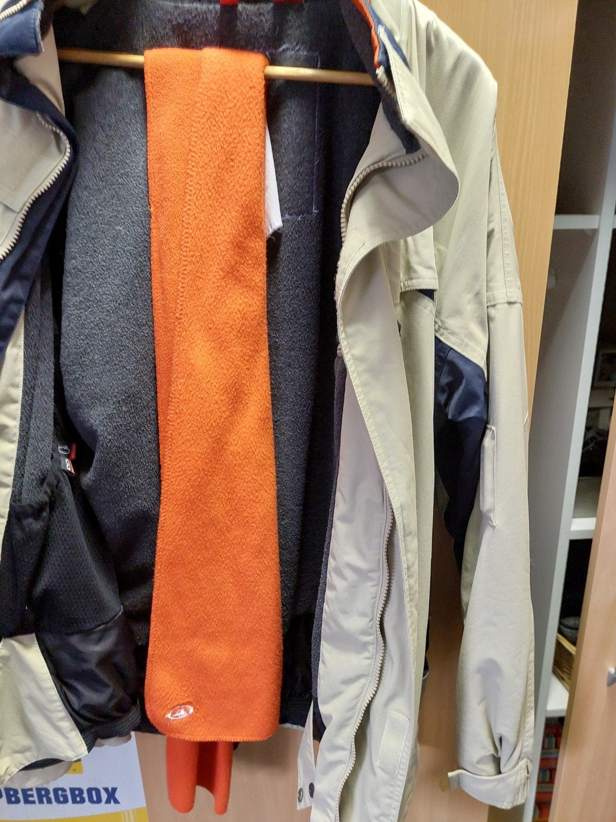 dames winterjas met fleecevoering, Kleding | Dames, Ophalen of Verzenden, Gedragen, Beige