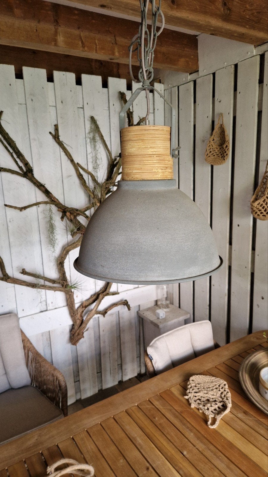 Hanglamp, Ophalen