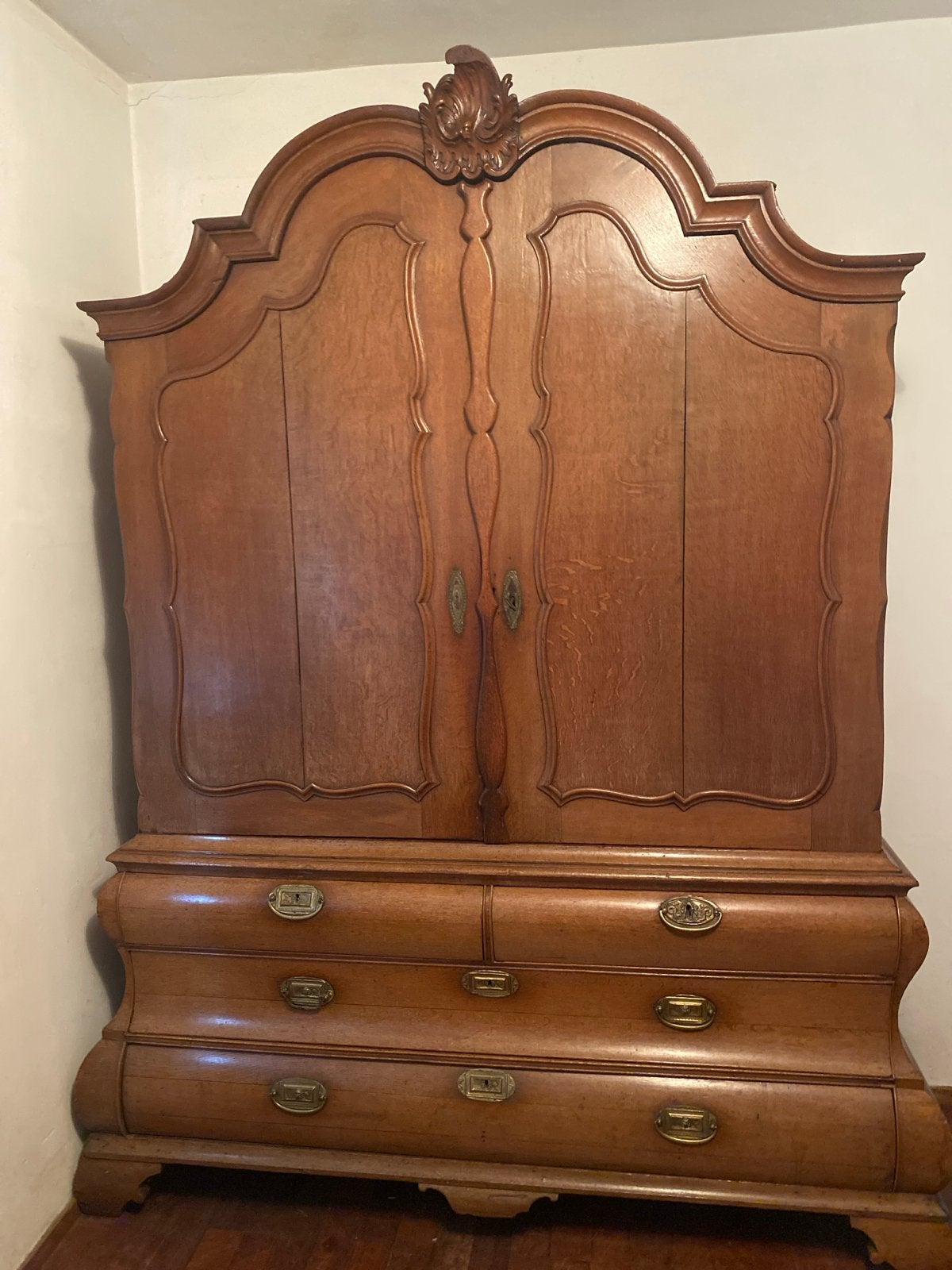 Antieke Hollandse Kast - Barok Stijl, Ophalen