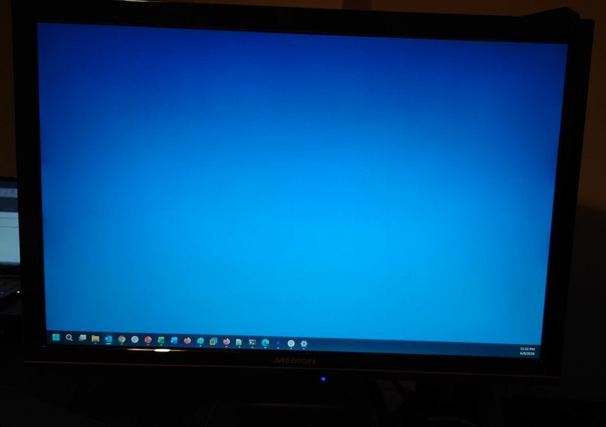 20" HDMI Medion monitor + Ingebouwde speakers - EUR 5, HDMI, Medion, Ophalen of Verzenden, Ingebouwde speakers