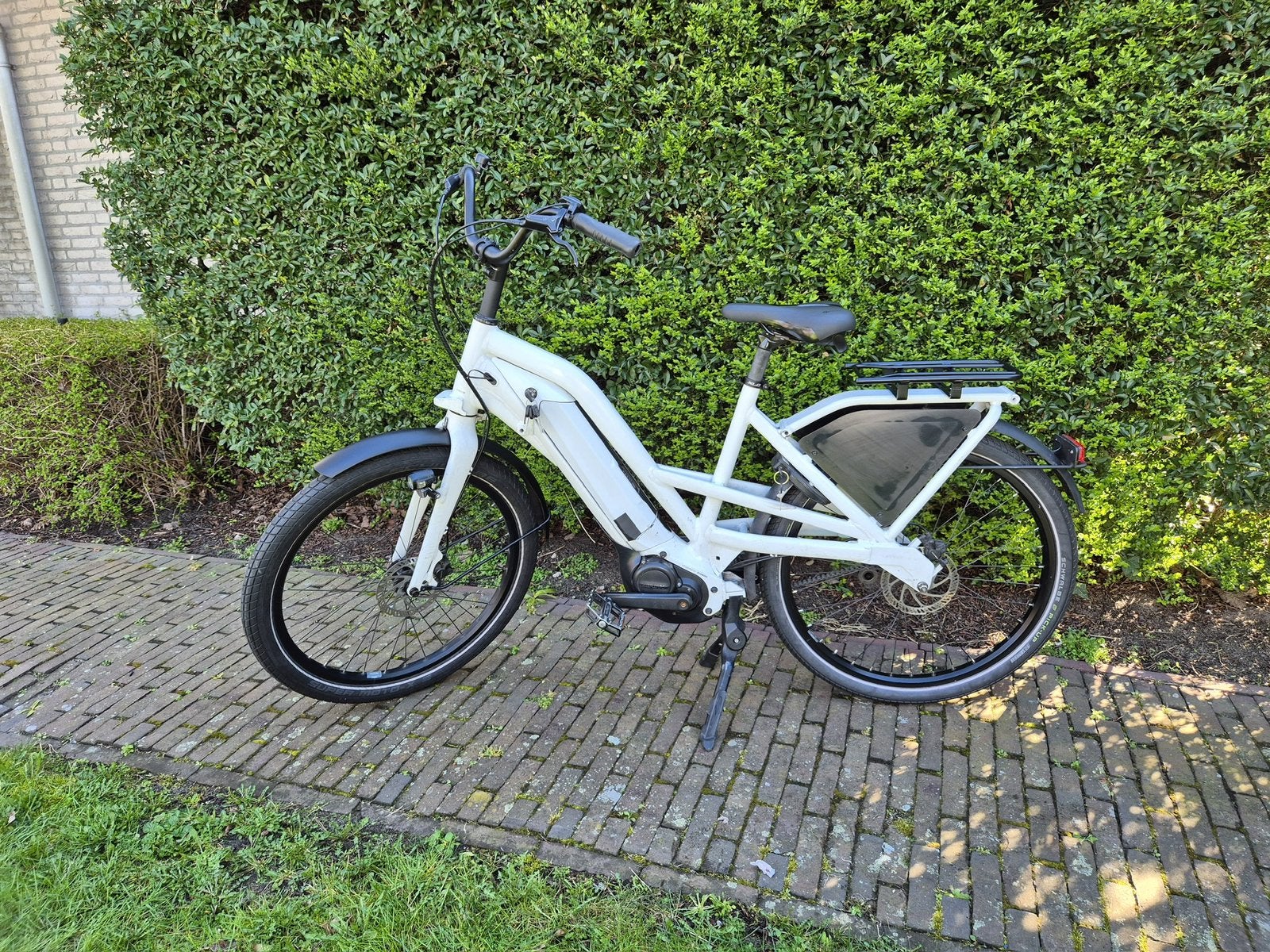 Giant Delivery E+ Elektrische Fiets – Zeer nette staat, Ophalen, Giant, Zo goed als nieuw, Schijfrem