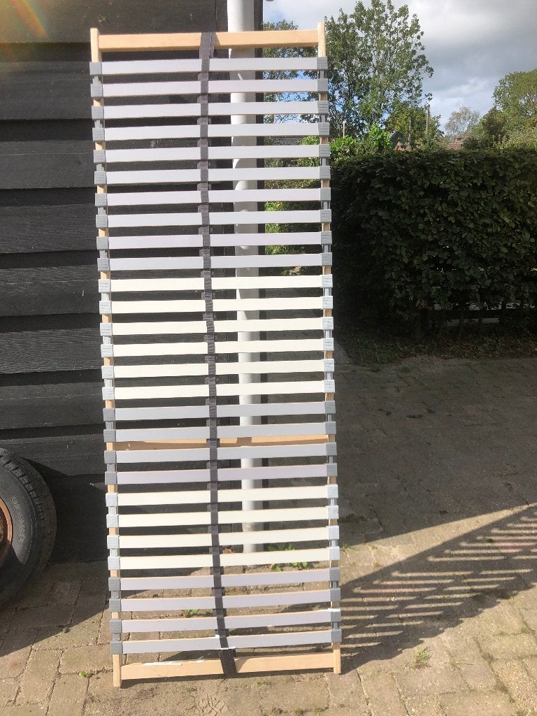 2x Lattenbodem 70x200 cm - Zo goed als nieuw, Ophalen, Zo goed als nieuw, Bedbodem, 200 cm