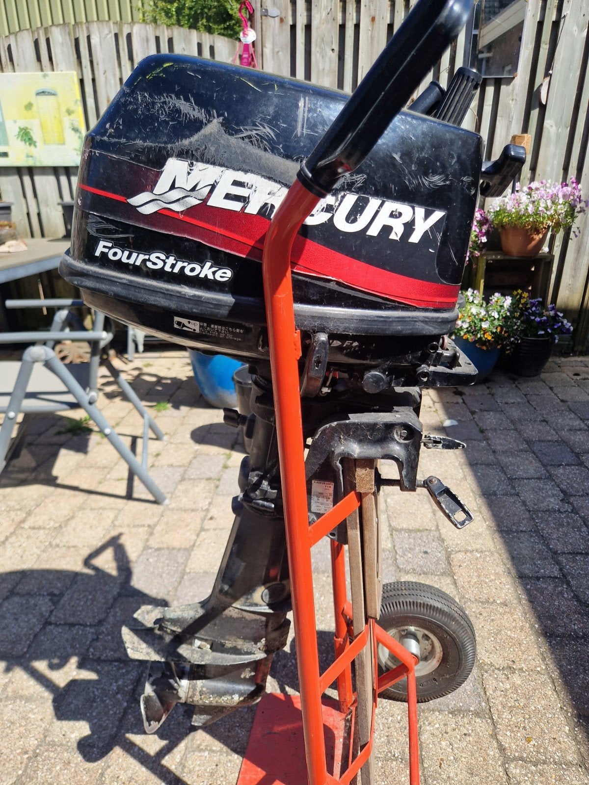 Mercury 5pk 4-takt, Fietsen en Brommers, Ophalen of Verzenden, Gebruikt