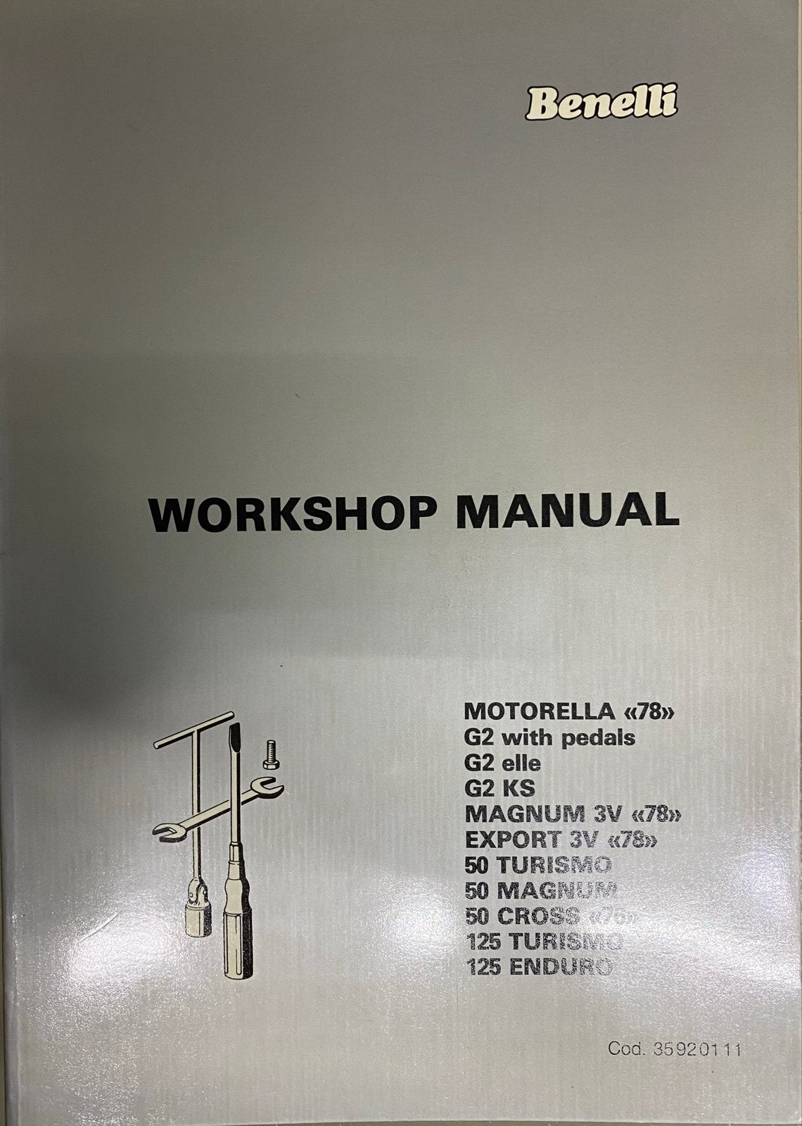 Benelli Werkplaatshandboek Collectie - Diverse Modellen, Motoren, Ophalen, Overige merken