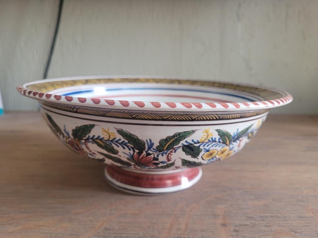 Schaal Fries Aardewerk- en Tegelatelier Arum, 21 cm, Ophalen of Verzenden