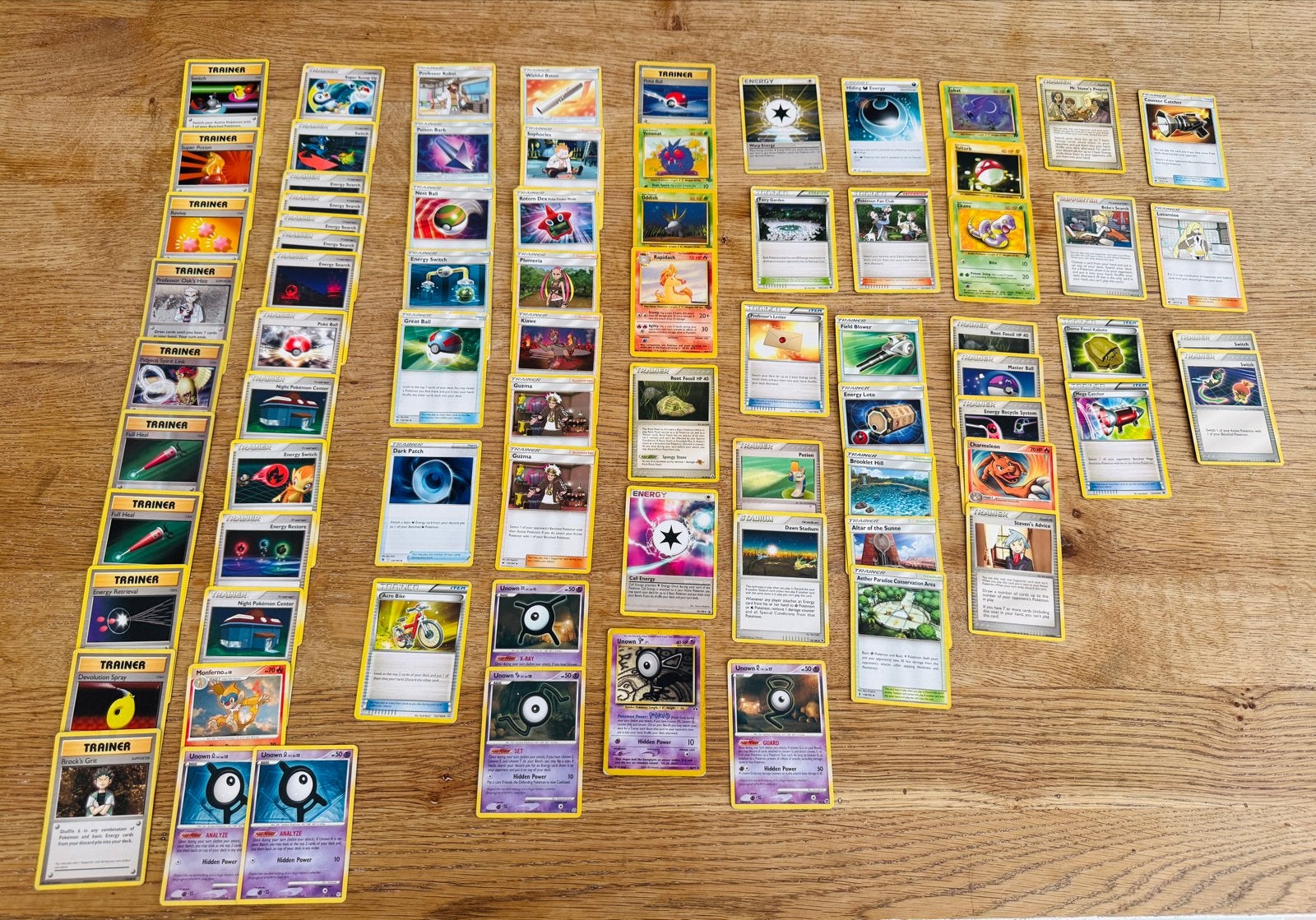 Grote verzameling Pokémonkaarten uit oudere series, Ophalen of Verzenden, Meerdere kaarten