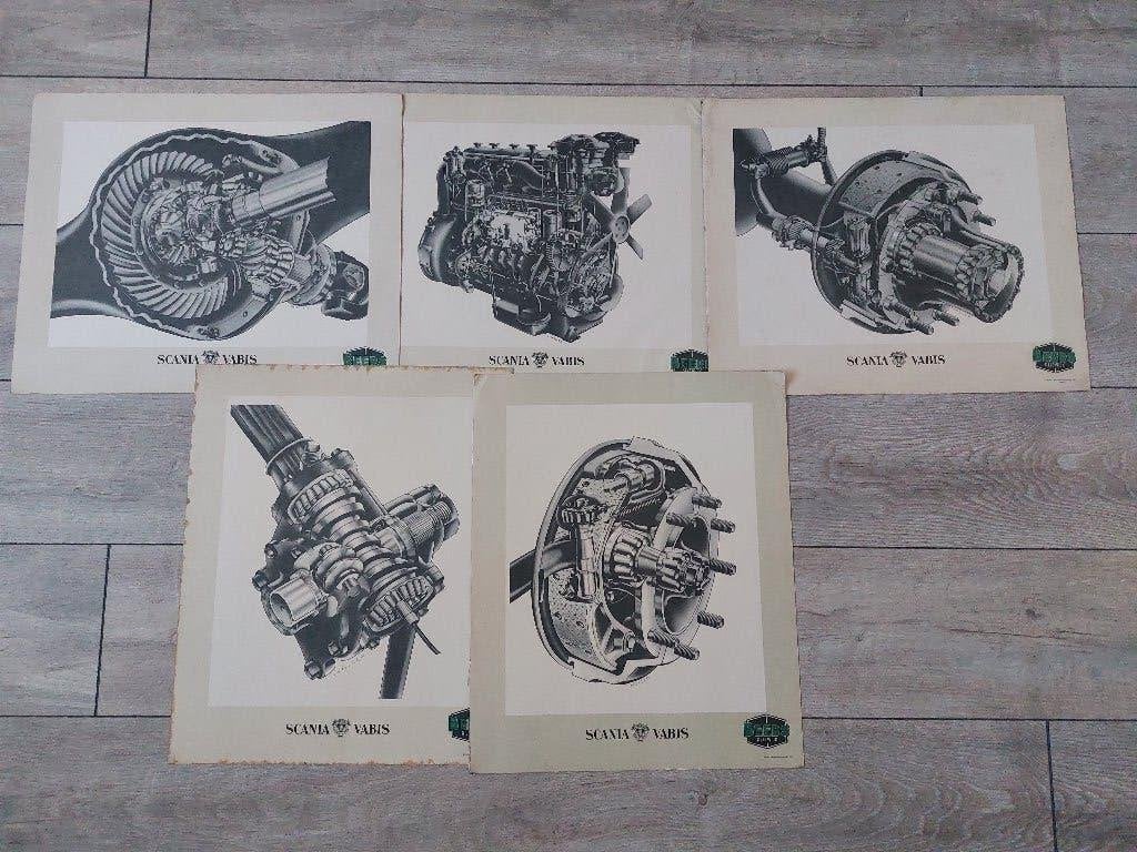 Technische posters, Boeken, Ophalen of Verzenden, Gelezen, Overige merken