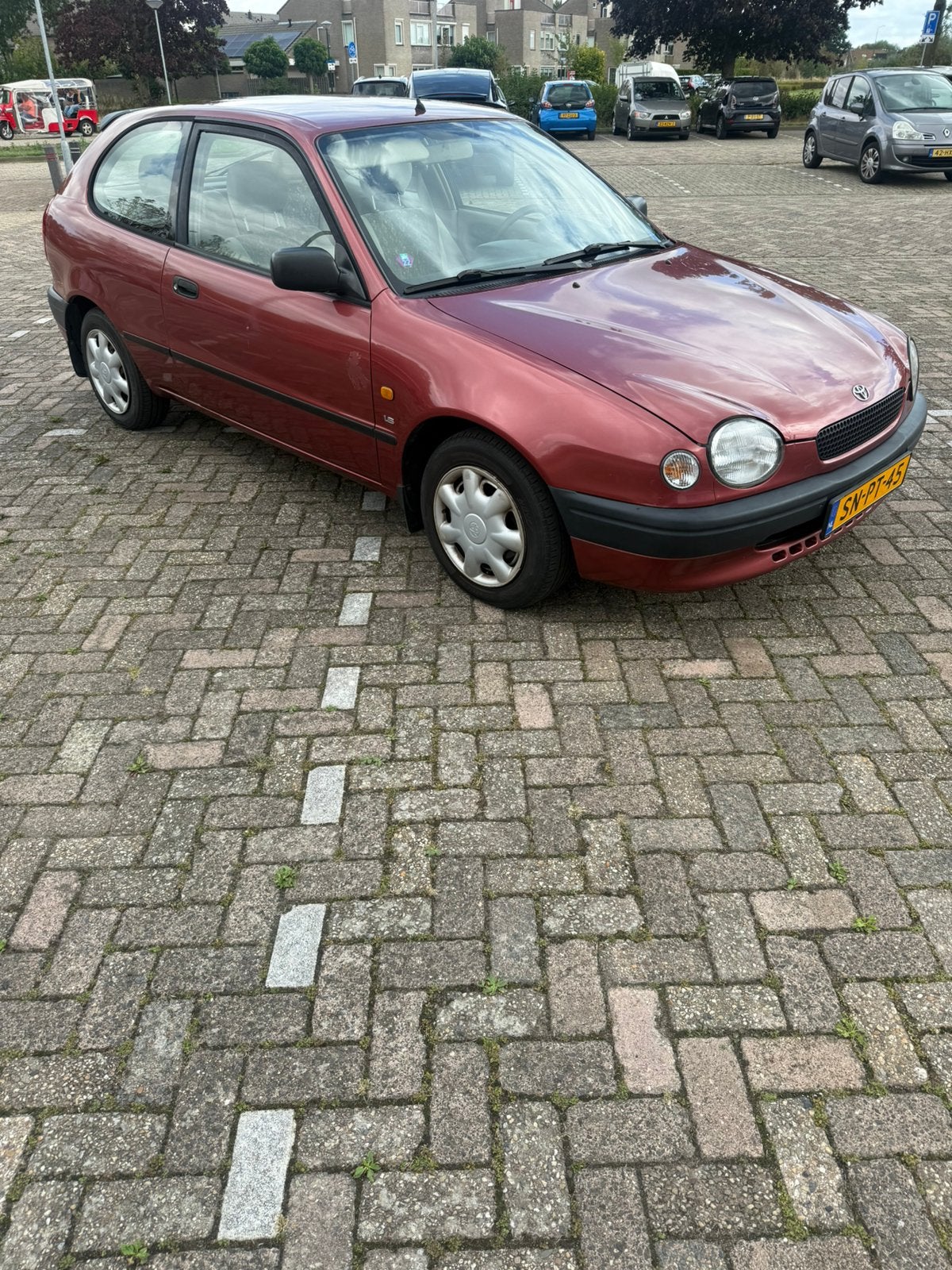 Toyota Corolla 1.6 1997 AIRCO APK 01-2027 185.014 KM, Auto's, Beige, 4 cilinders, Corolla, Origineel Nederlands