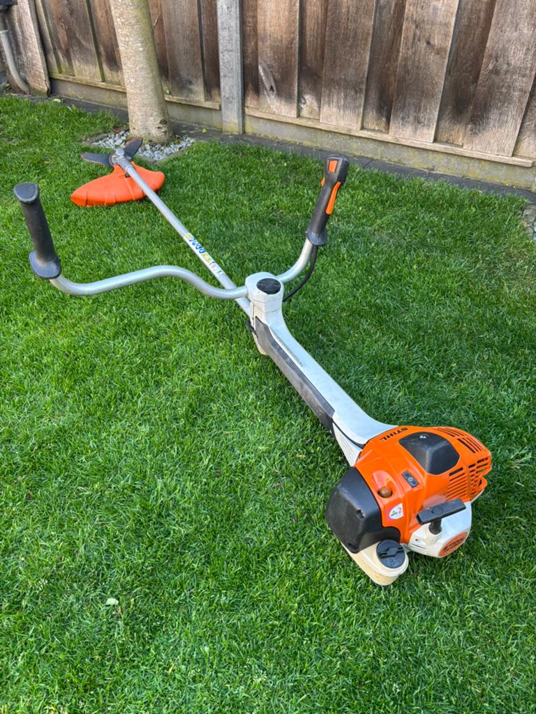 Stihl FS490 bosmaaier, Tuin en Terras, Ophalen, Zo goed als nieuw, Benzine