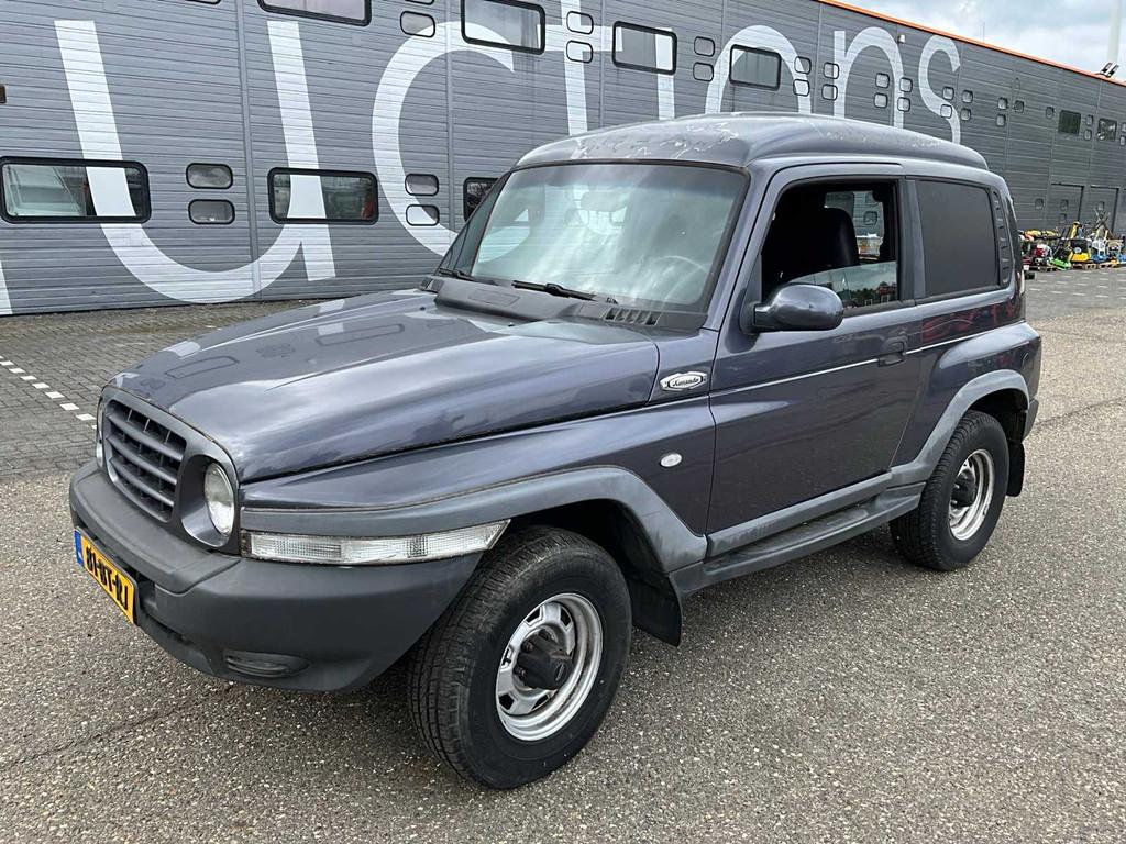 2005 Ssangyong Korando 2.3 Bedrijfswagen 81-BT-RJ, Auto's, Automaat, Gebruikt, Bedrijf, Euro 4