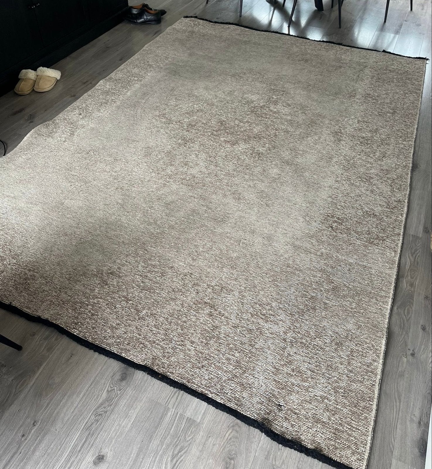Dantello Karpet Beige Vloerkleed, Ophalen, Beige, Zo goed als nieuw, 200 cm of meer