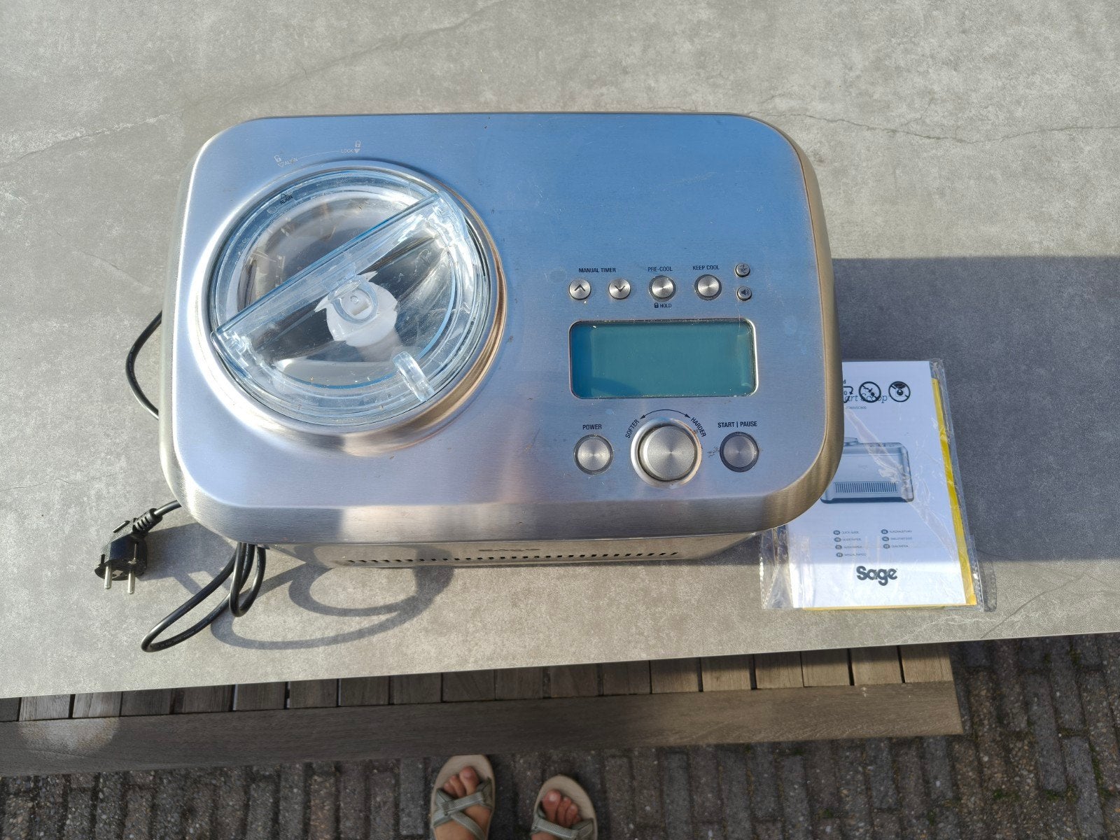 Sage Smart Scoop IJsmachine, Ophalen, Gebruikt