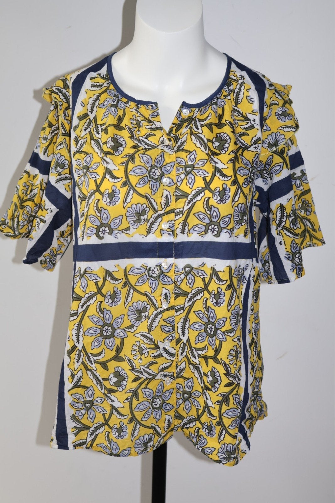 Antik Batik Blouse Maat 38 / M, Kleding | Dames, NL, Ophalen of Verzenden, Zo goed als nieuw, Antik Batik