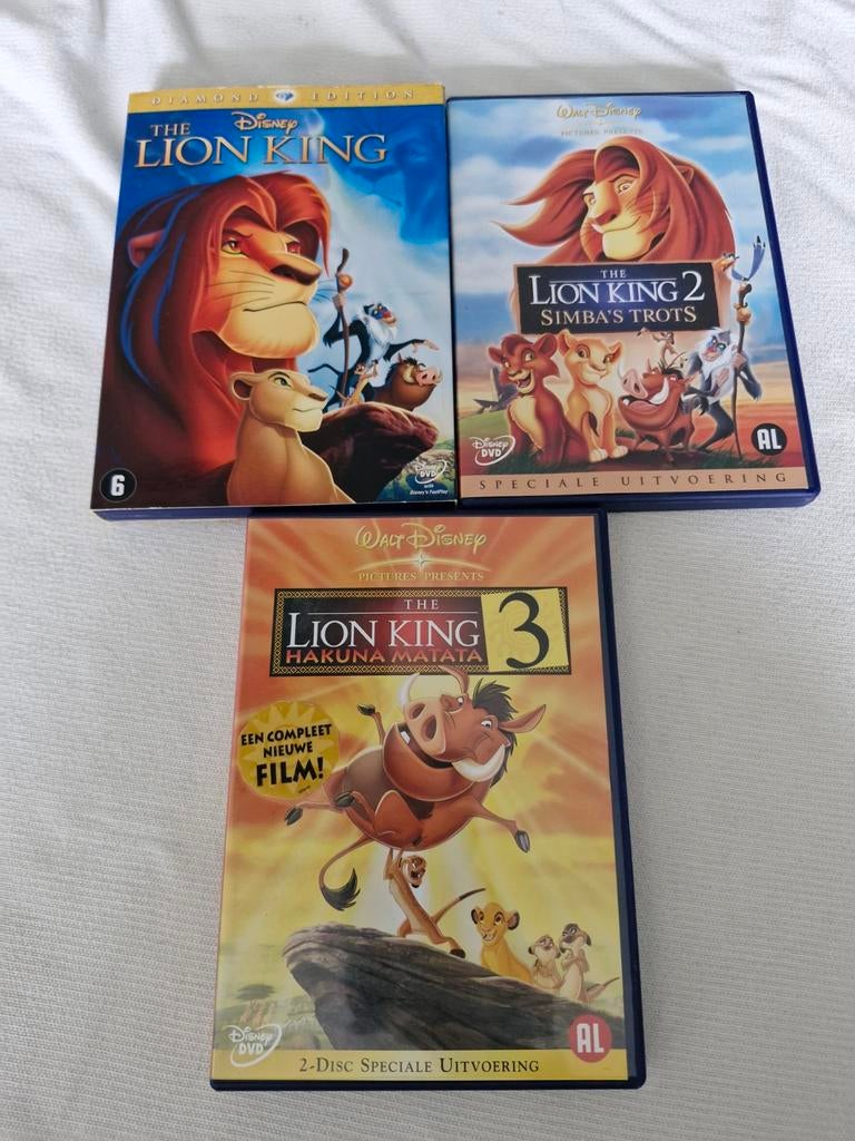The Lion King set, Gebruikt, Tekenfilm, Ophalen of Verzenden, Alle leeftijden