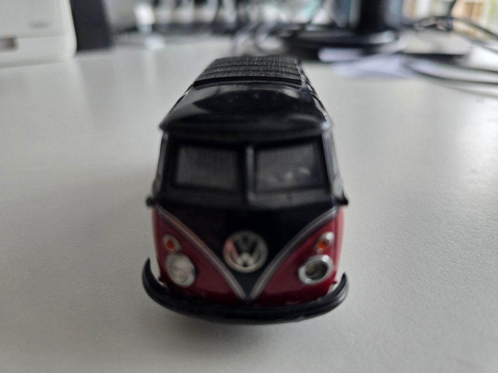 Volkswagen Bus t1 samba 1/43, Ophalen of Verzenden, Gebruikt, Auto, Schuco
