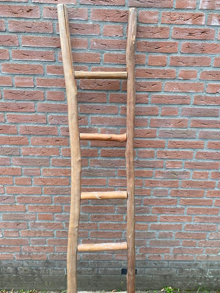 Decoratie ladder (hout), Ophalen, Minder dan 50 cm, Overige typen, Zo goed als nieuw