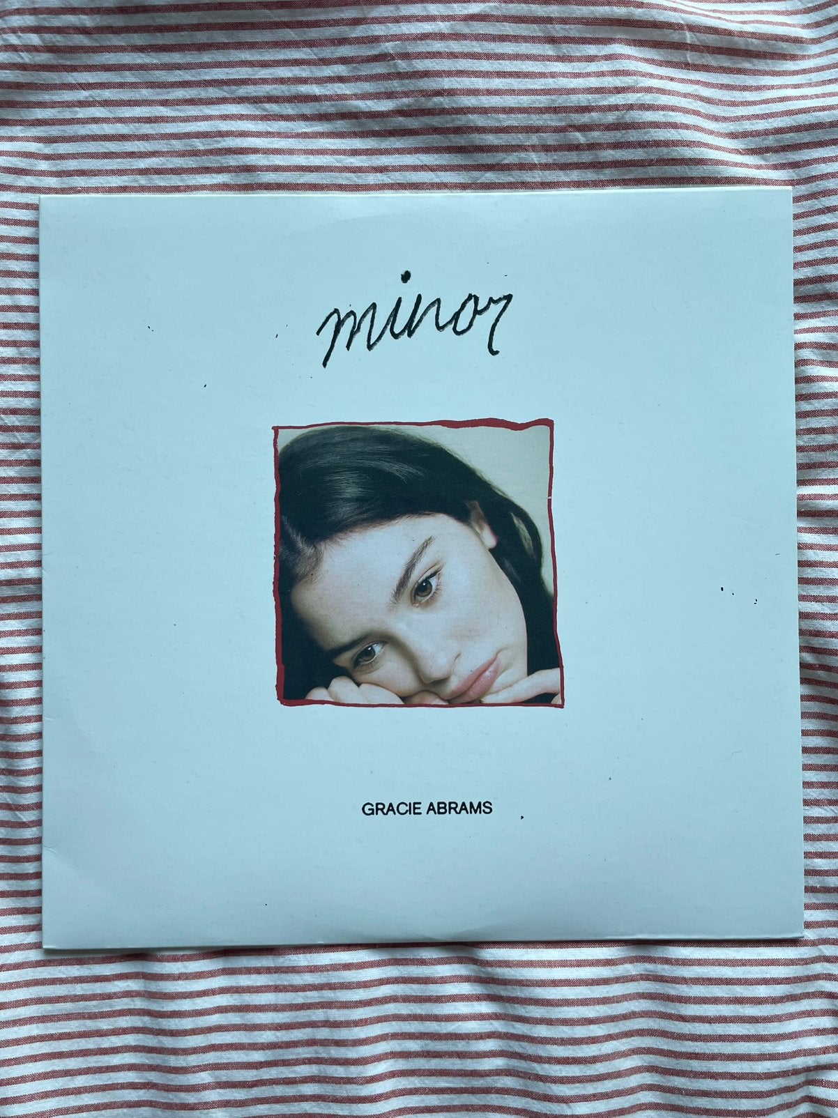 Gracie Abrams Minor LP, Ophalen of Verzenden, Zo goed als nieuw, 12 inch, LP