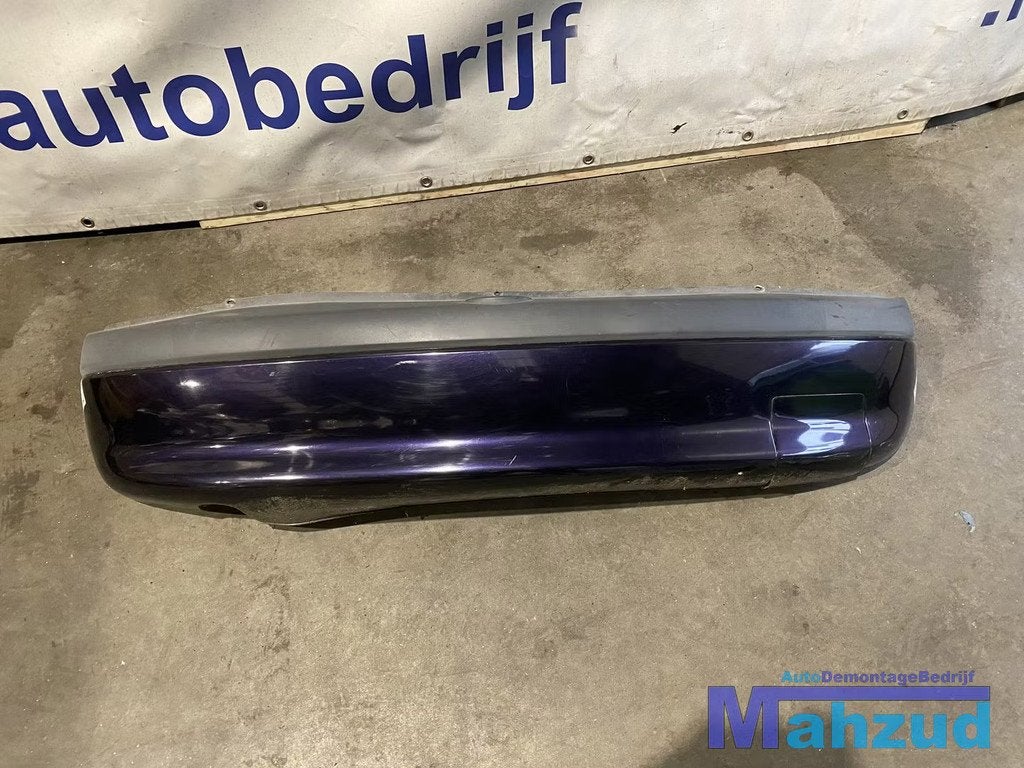 OPEL CORSA B Blauw Z279 Achterbumper 1993-2000, Gebruikt, Opel Automobile GmbH, Ophalen of Verzenden, Kontakt@opel-infoservice.de