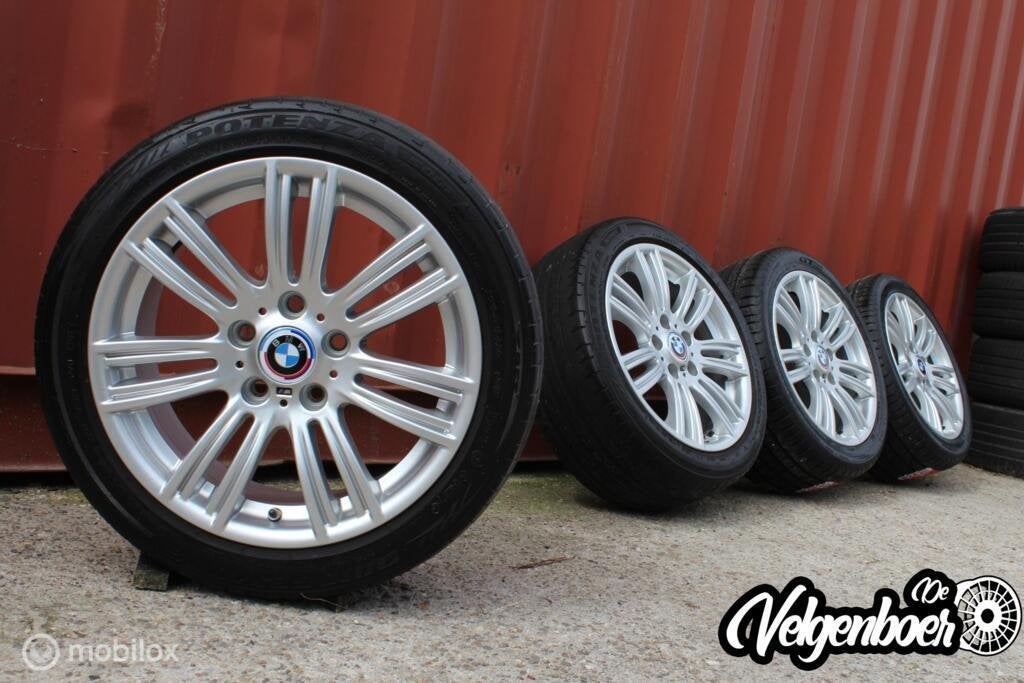 BMW 1 serie breedset!  | 17 inch | Nette set!, Auto-onderdelen, Gebruikt, Banden en Velgen, 17 inch, Jetze Veldstraweg 71A