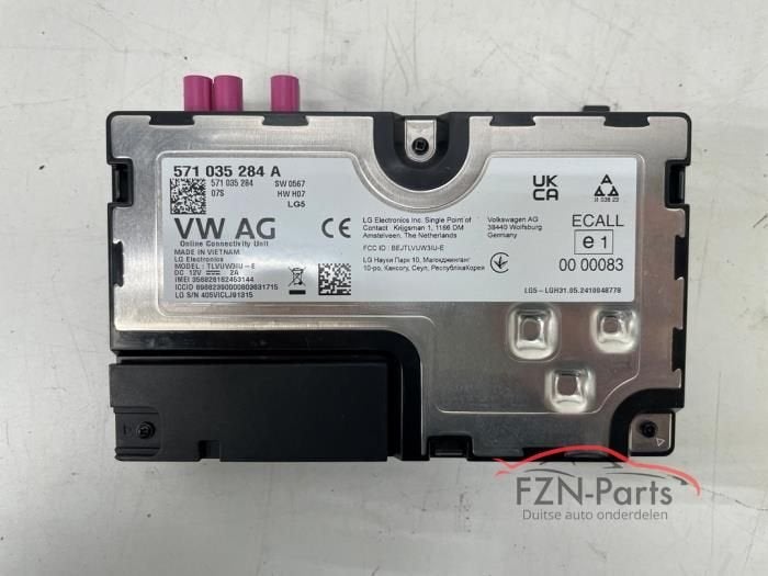 VW Caddy 2K8 Communicatie module (571035284A), Ophalen of Verzenden, Gebruikt