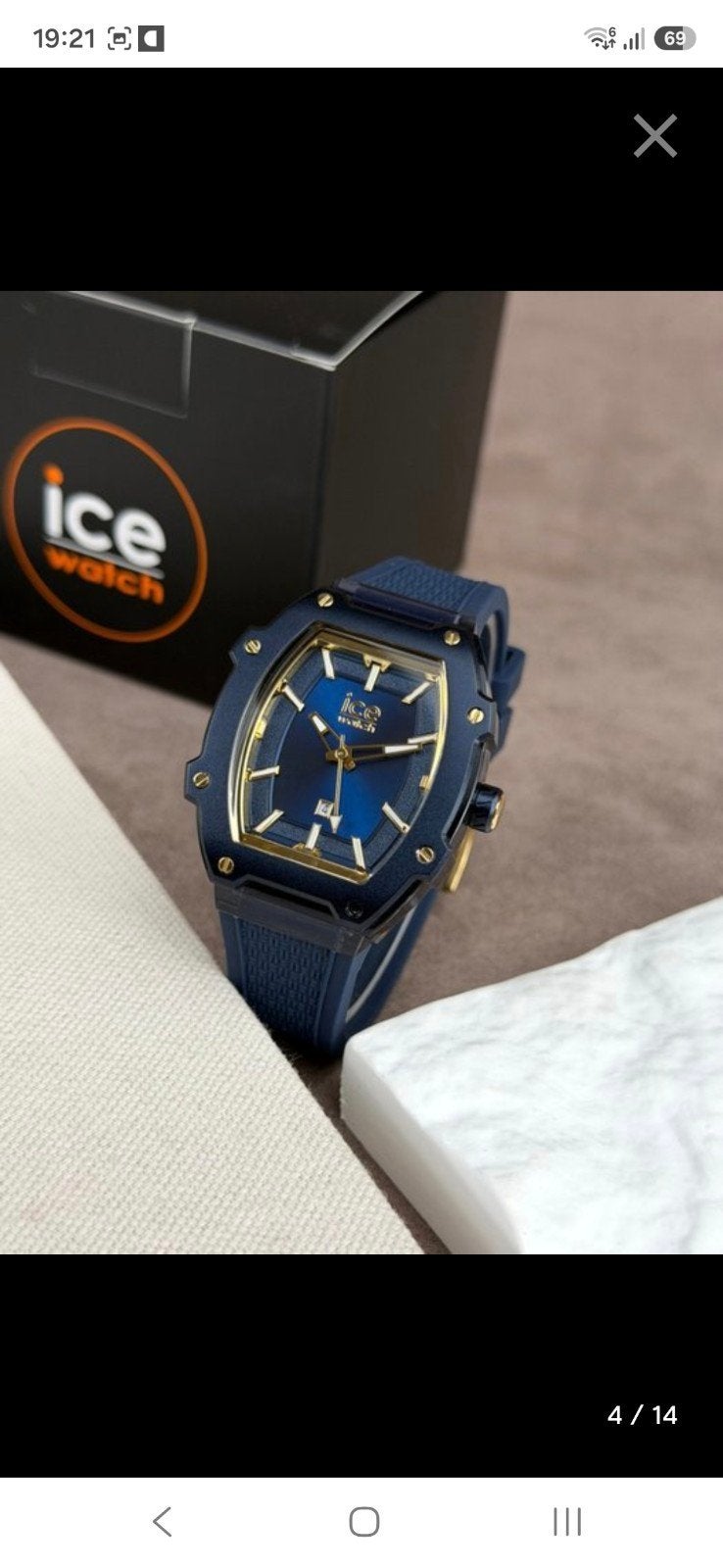 ice watch boliday blue(nieuw), Overige merken, Kunststof, Polshorloge, Nieuw