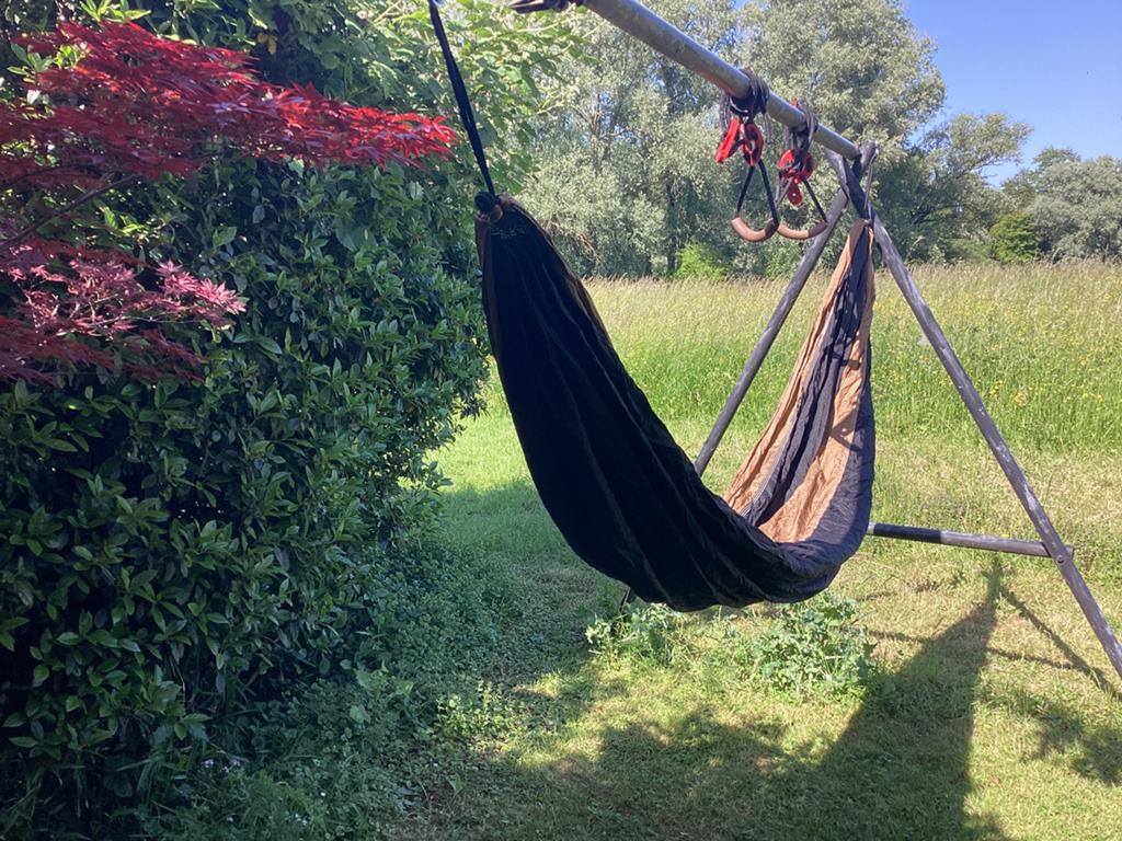 Vivere 2 persoons (reis) hangmat parachutestof Nieuw, Ophalen of Verzenden, Nieuw, Meerpersoons