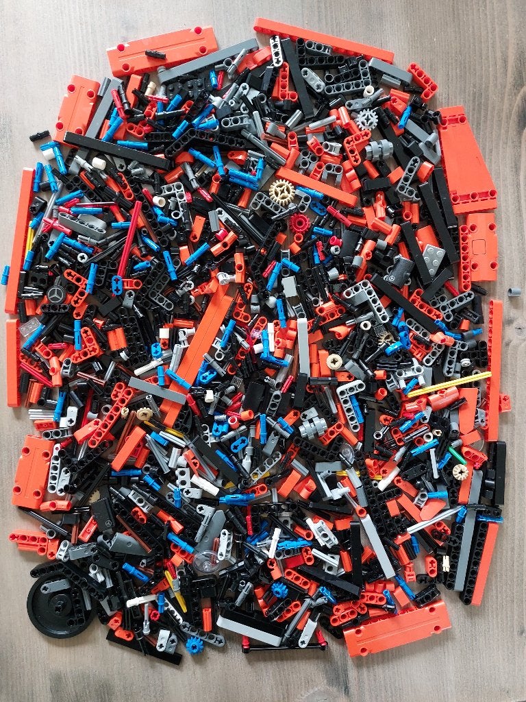 partijtje technic Lego onderdelen, Lego, Ophalen of Verzenden, Zo goed als nieuw, Technic