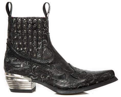 originele New Rock boots Vintage Flower – maat 42, Ophalen, New Rock Vintage Flower, Zwart, Nieuw