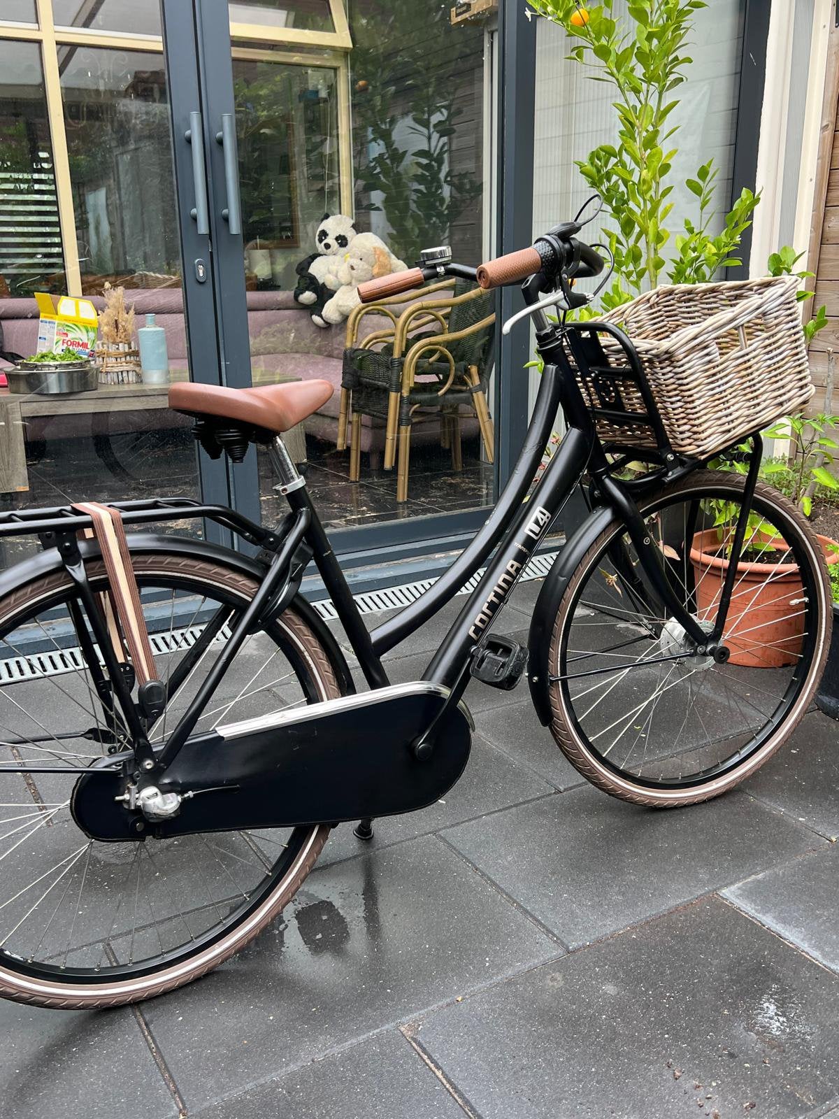 Cortina u4 meisjesfiets maat 26 inch handrem 3 versnelling, Ophalen, Zo goed als nieuw, 26 inch of meer, Handrem