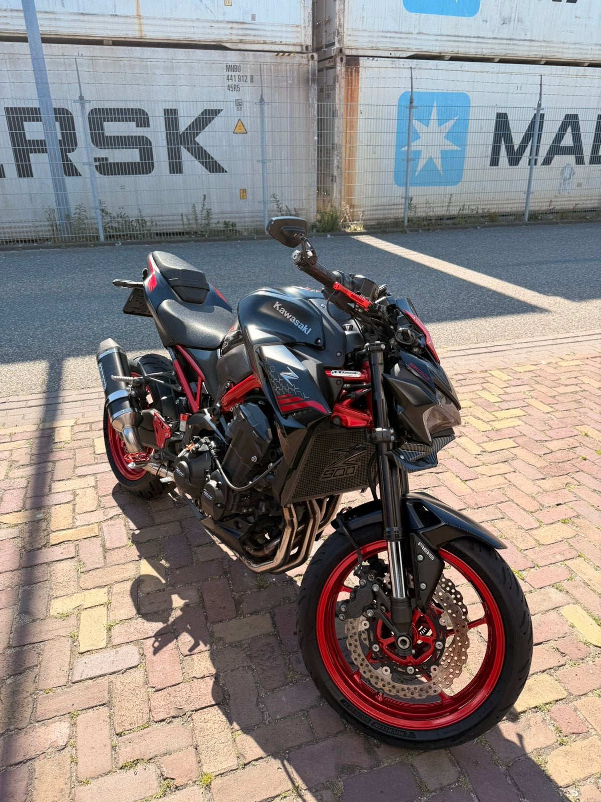 Kawasaki Z900 A2 op kenteken, Ophalen
