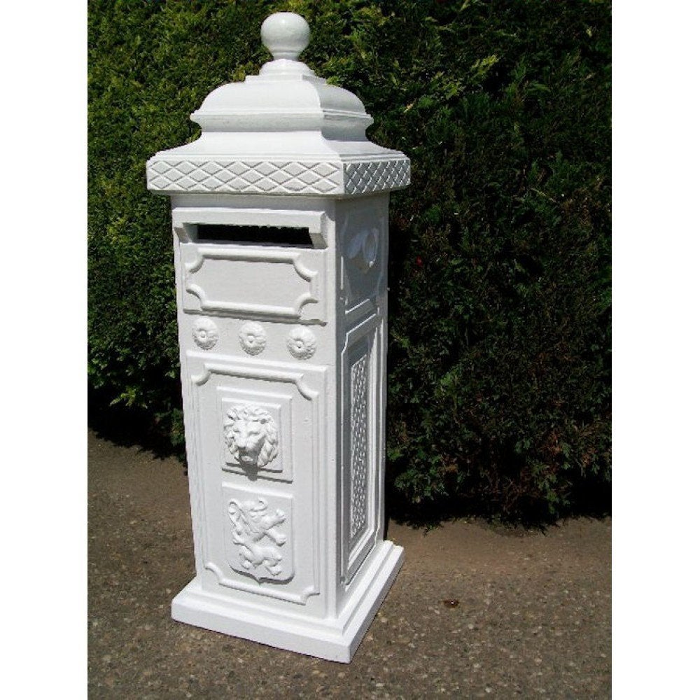 klassieke Staande Brievenbus - pakketjes, Tuin en Terras, Ophalen, Gebruikt, Beton, Staande brievenbus