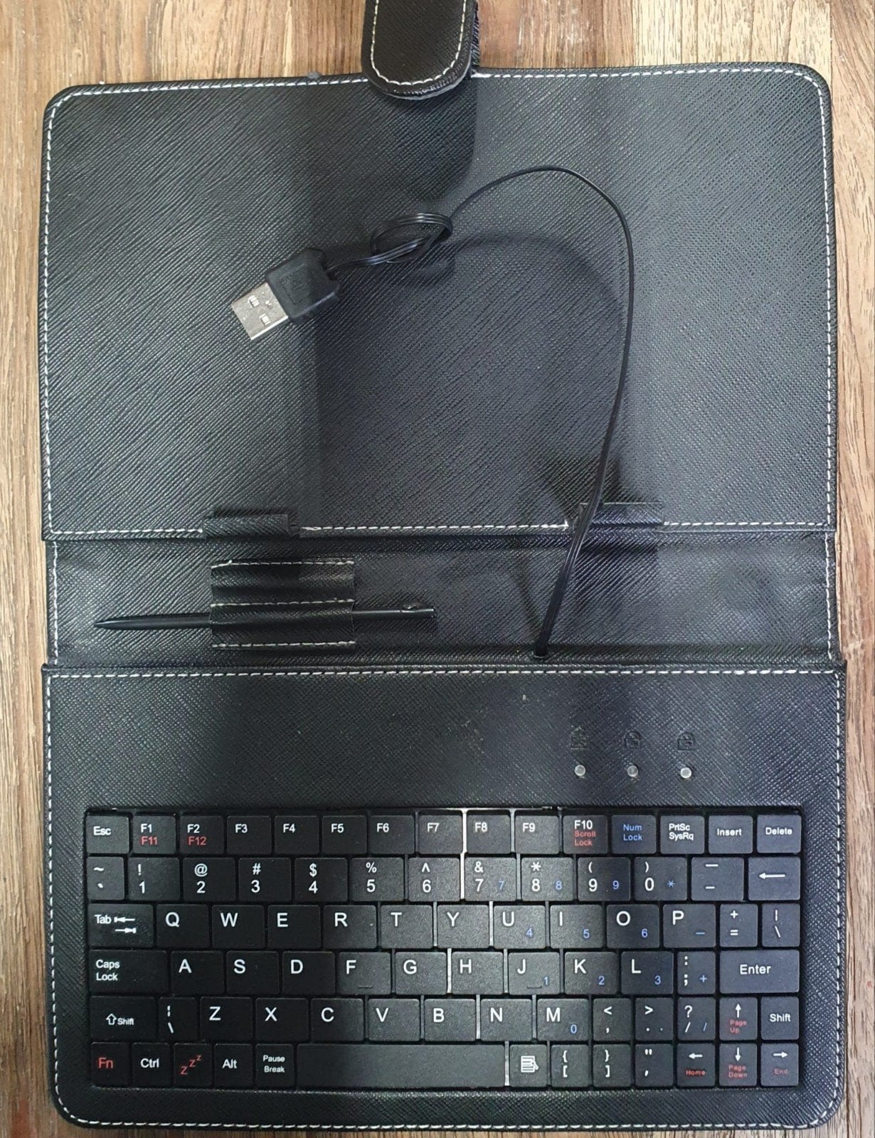 USB Toetsenbord in Hoes voor Tablet, Ophalen, Gebruikt, Onbekend, Qwerty