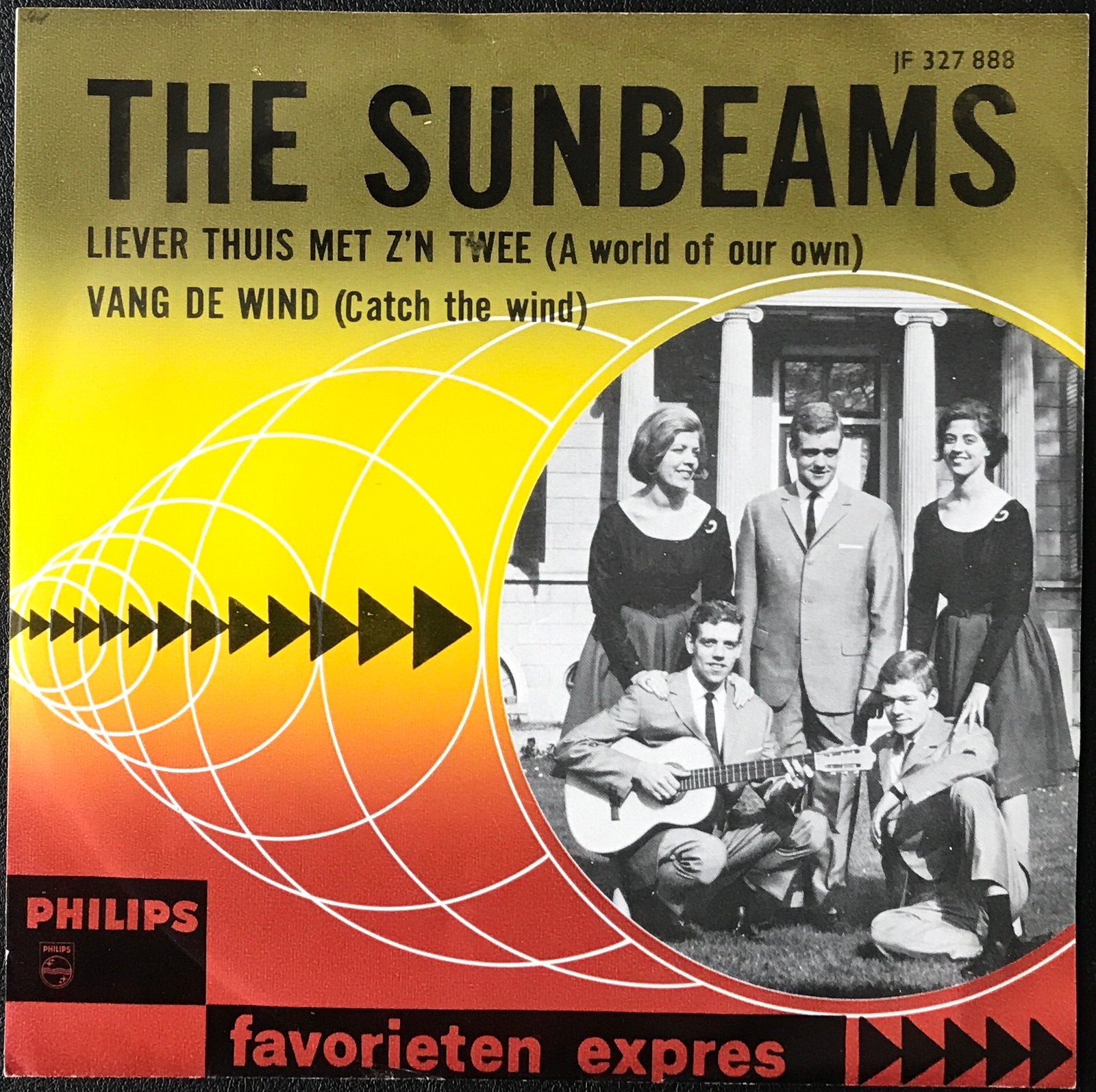 The SUNBEAMS - Liever thuis met z’n twee TOPPER - ALS NIEUW, Verzenden, 7 inch