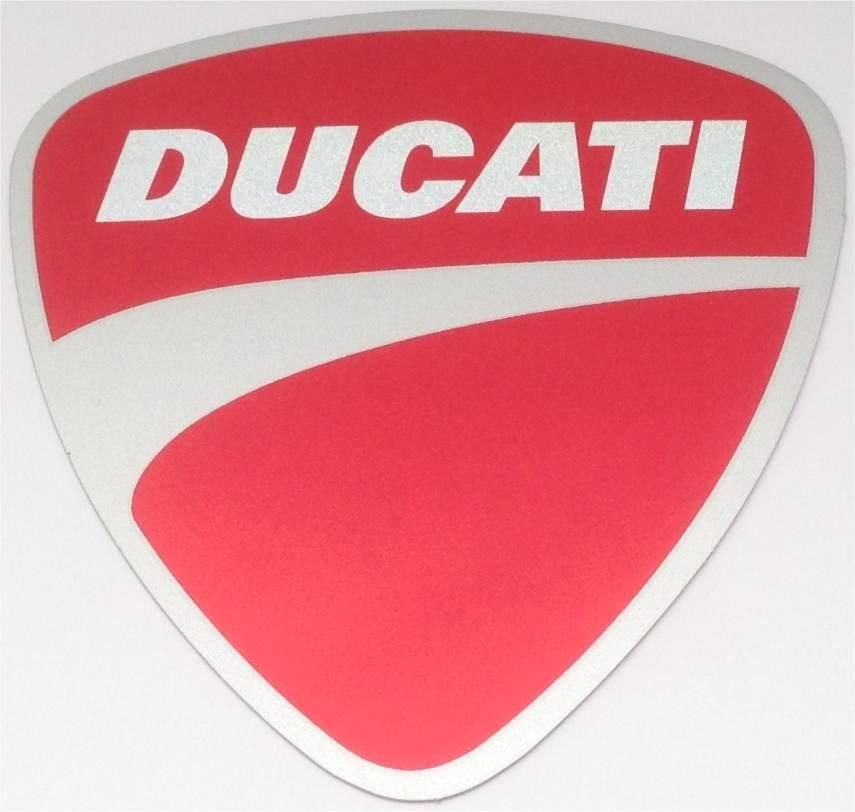 Ducati metallic sticker #1, Verzenden