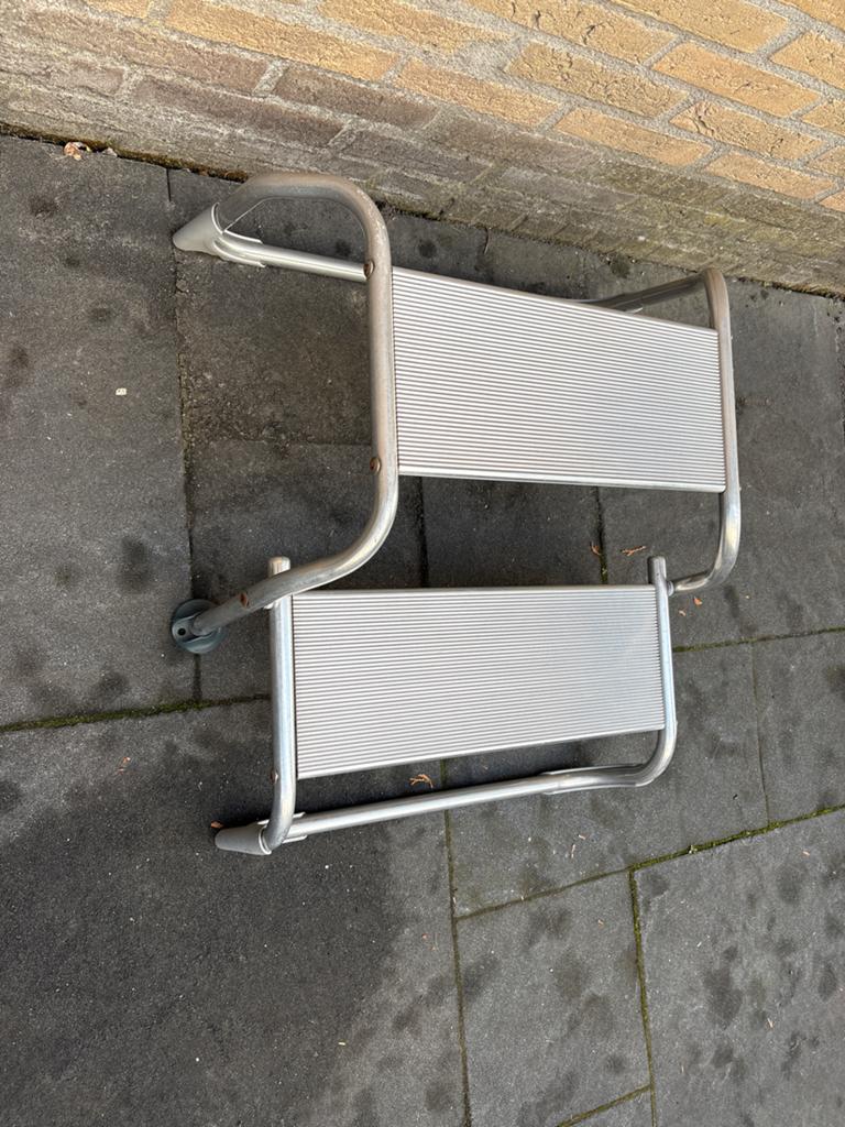 Aluminium Opstapje voor Caravan of Camper, Ophalen, Gebruikt
