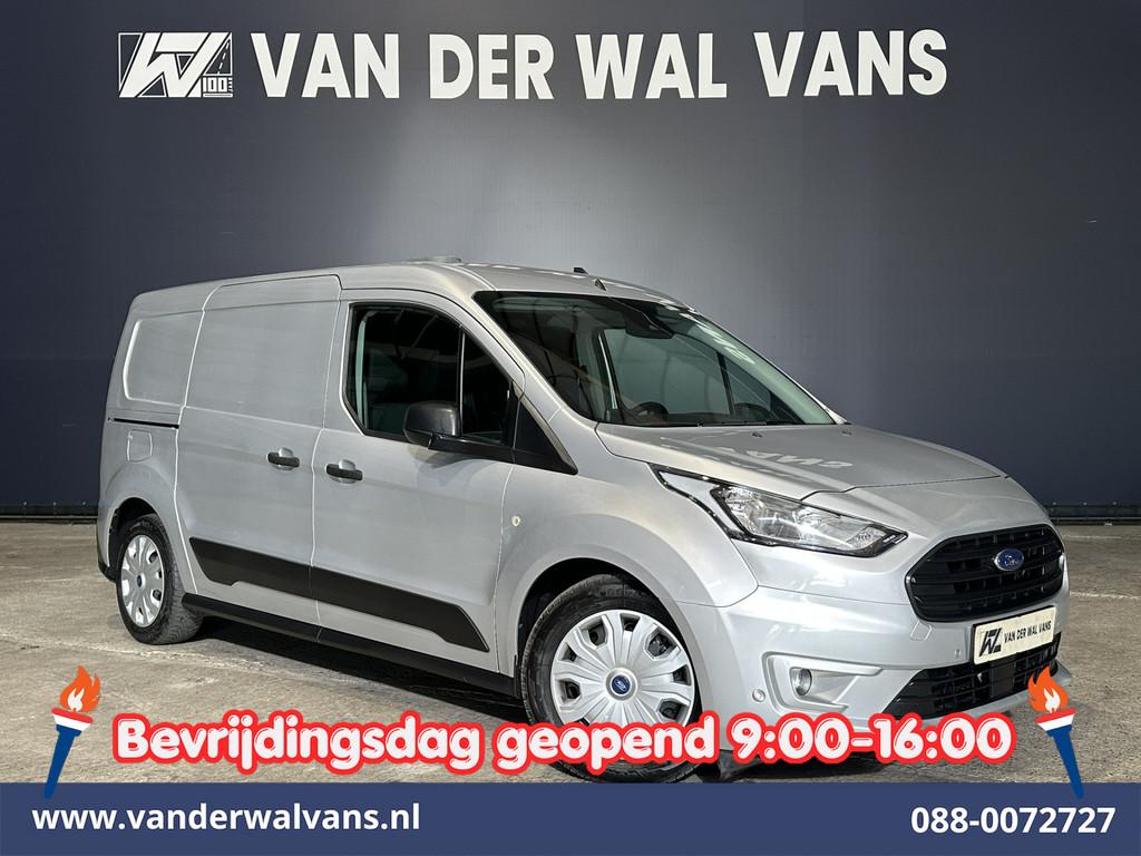Ford Transit Connect 1.5 EcoBlue 120pk Automaat L2H1 inricht, Auto's, Bestelauto's, Stof, Gebruikt, 4 cilinders, Bedrijf