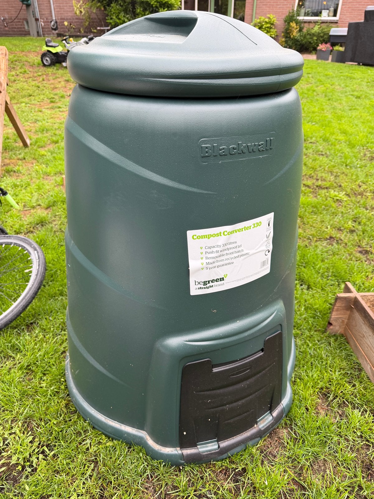 Nieuwe Blackwell Compostbak 330 liter - Groen, Ophalen, Nieuw