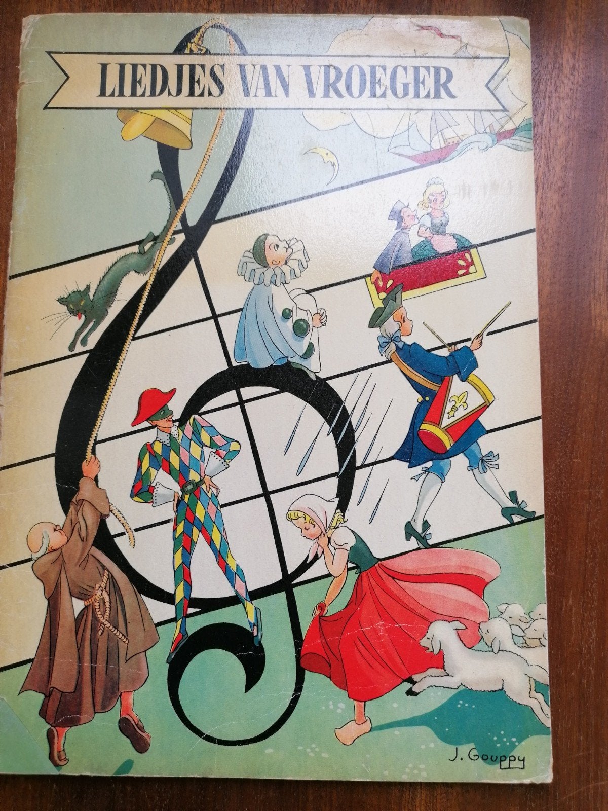 Liedjes van Vroeger - Geïllustreerd door A. Fred Maury, Ophalen of Verzenden