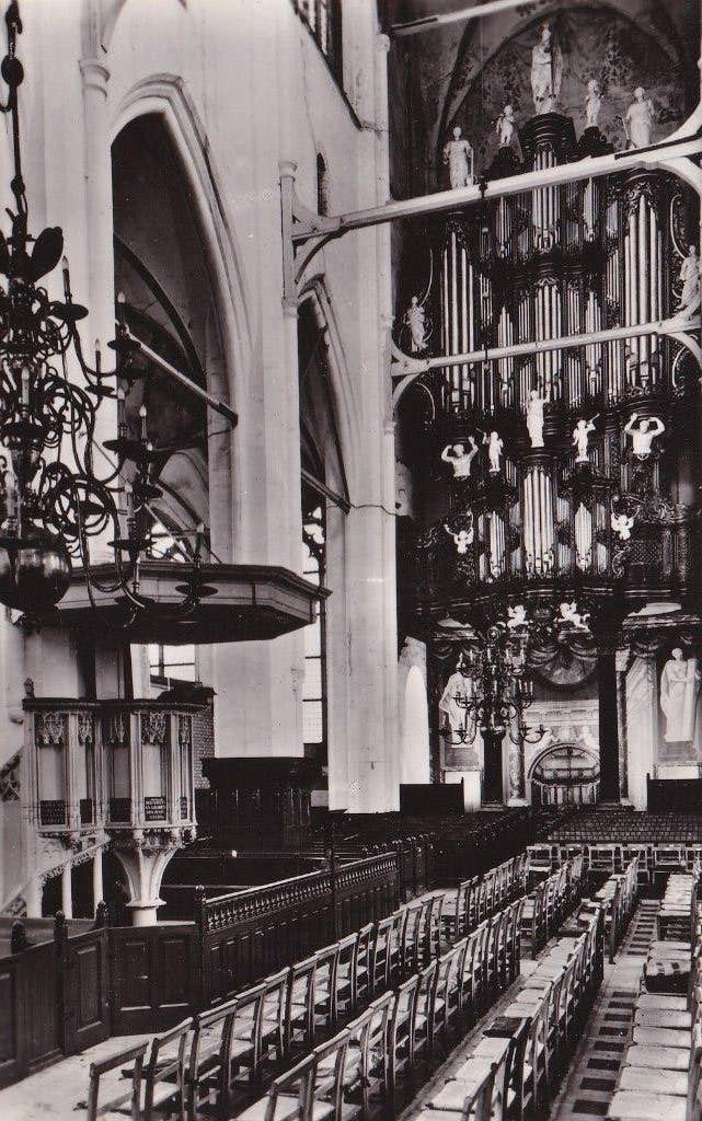 Kampen interieur Bovenkerk, Verzenden, Ongelopen, Overijssel