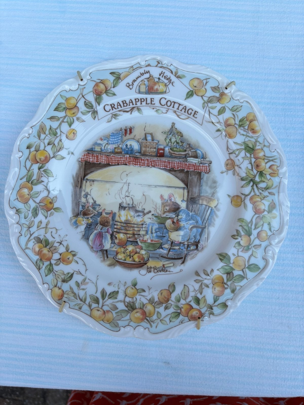 Royal Doulton, Brambly Hedge,Crabapple cottage,Jill Barklem, Verzamelen, Ophalen of Verzenden, Zo goed als nieuw, Porselein, Bord of Schaal