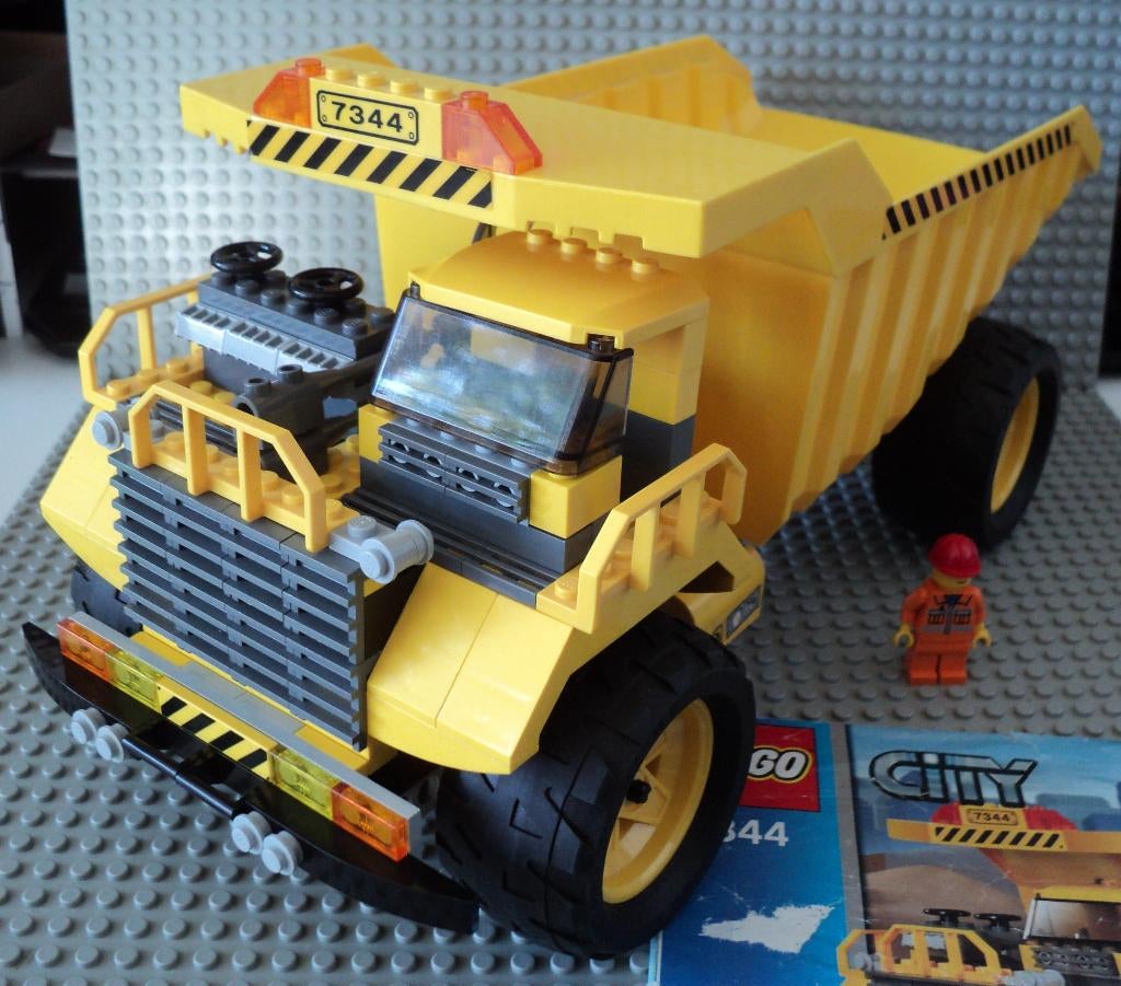 7344 (1) Dump Truck, inclusief handleiding, Ophalen of Verzenden, Gebruikt