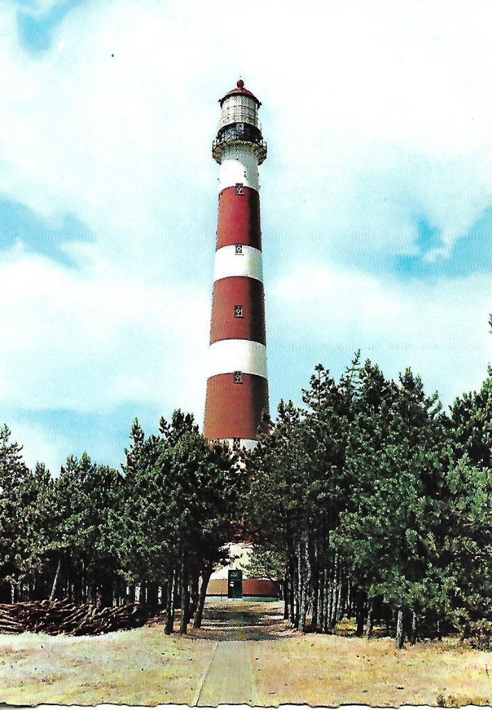 Ameland- -Vuurtoren., Verzenden, 1960 tot 1980, Ongelopen, Waddeneilanden