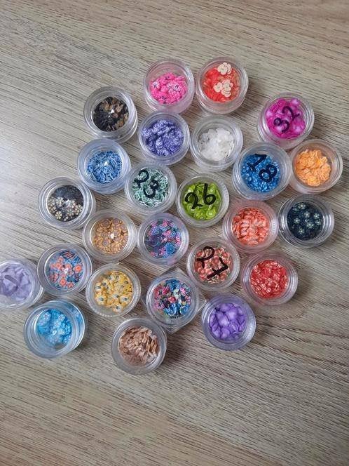 nail art fimo figuren, Ophalen of Verzenden, Nieuw, Overige kleuren, Handen en Nagels