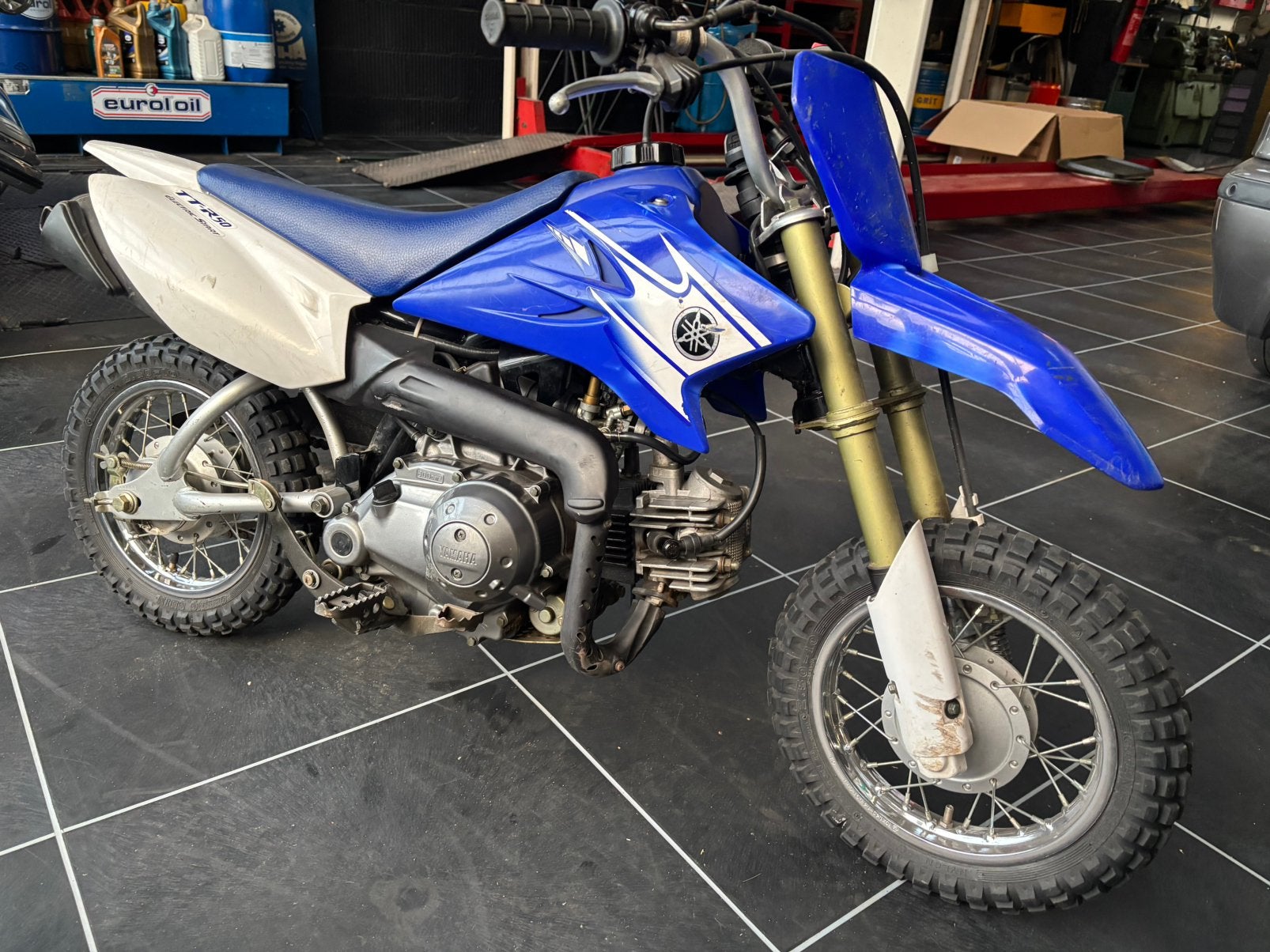 Yamaha TTR 50, Particulier, Crossmotor